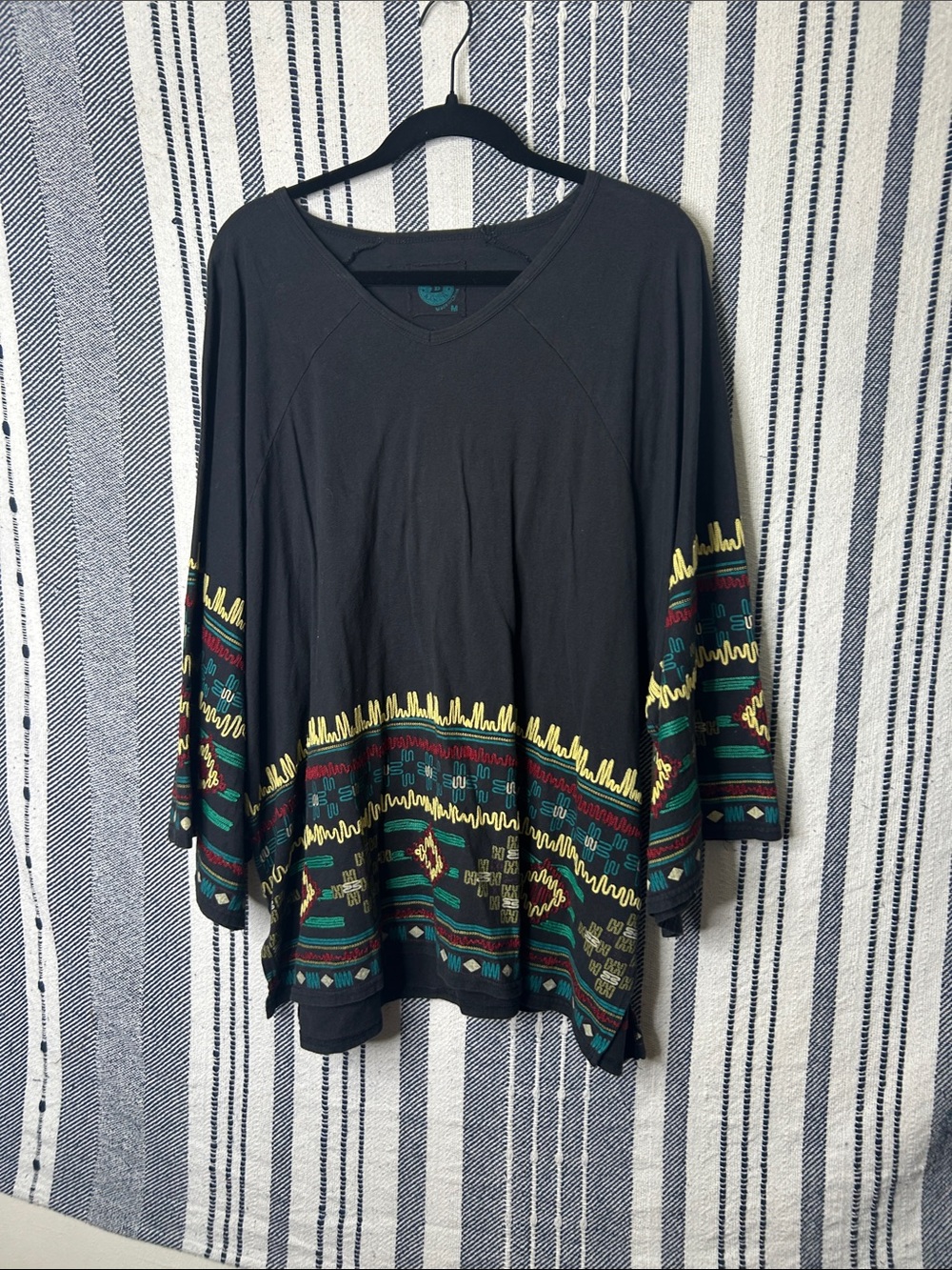 Double D Ranch Western Embroidered Tunic